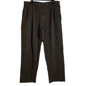 John W. Nordstrom Chocolate Brown Khaki Pants Size 38W x 32L